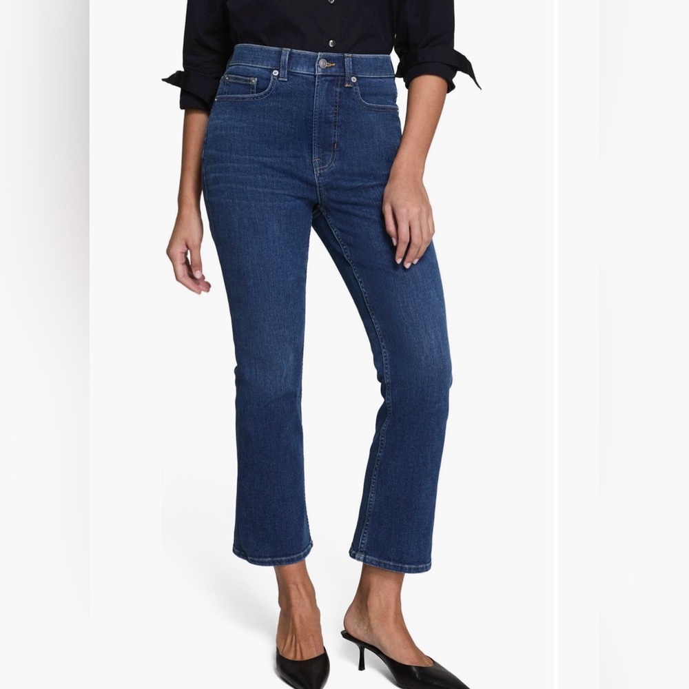 SPANX Lycra Fitsense Kick Flare Jeans